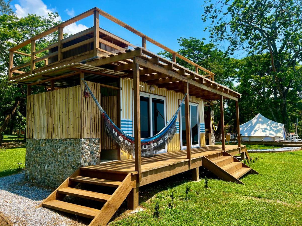 Sunset Hut Hostel Omoa Exterior foto