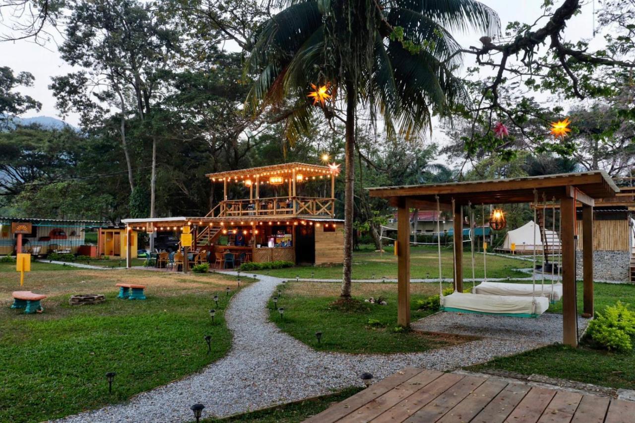 Sunset Hut Hostel Omoa Exterior foto